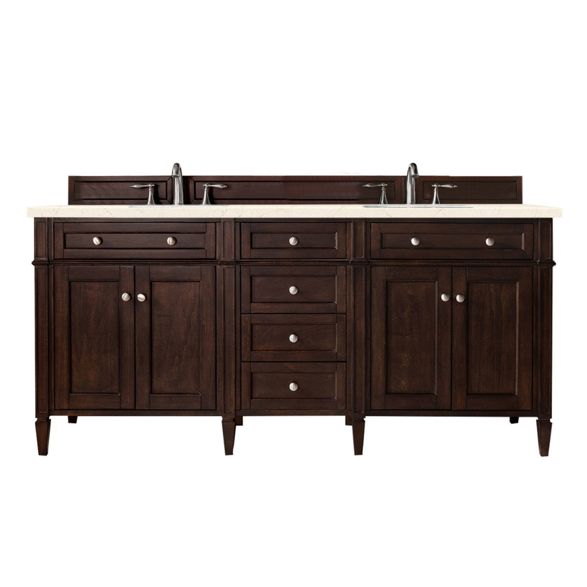Brittany 72" Double Vanity Cabinet