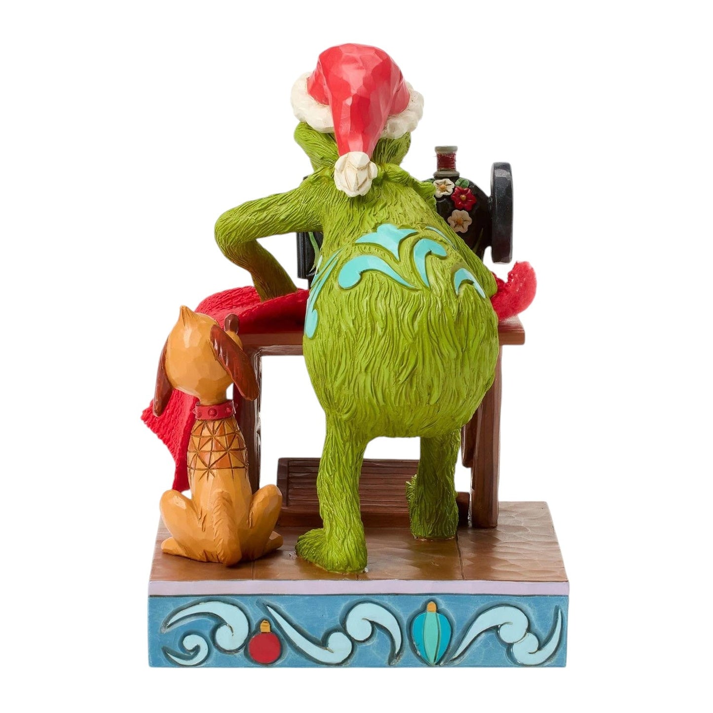 Grinch Sewing his Santa Suit With Max