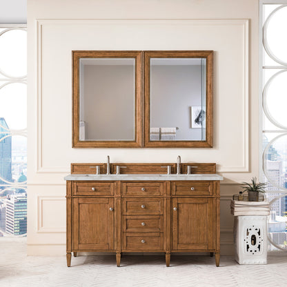 Brittany 60" Double Vanity Cabinet