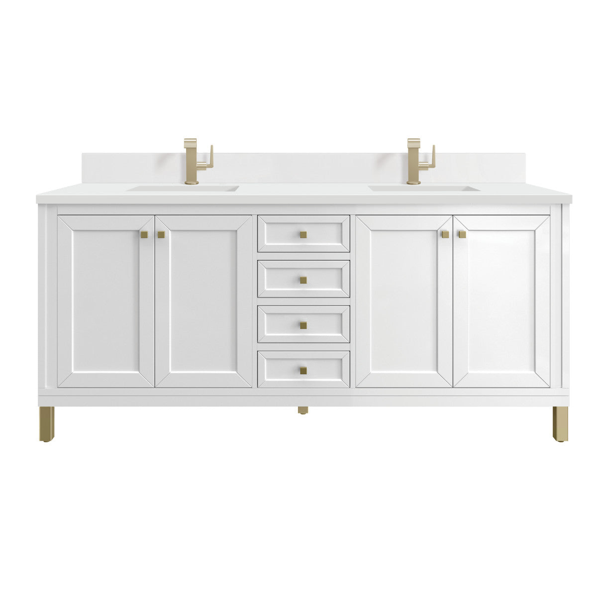 Chicago 72" Double Vanity Cabinet