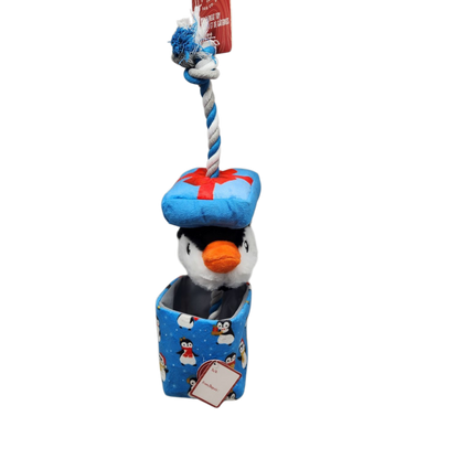 Penguin Hide and Treat Tug Toy