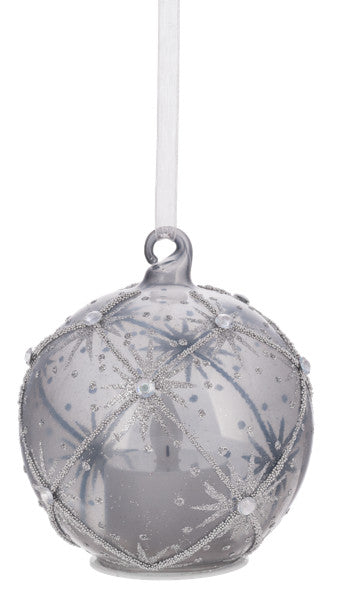 Snowflake Glow Candle Ornament