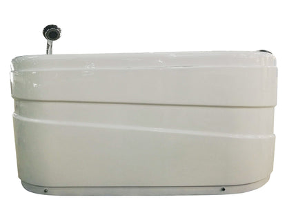 EAGO AM175-L  5" White Acrylic Whirlpool Bathtub - Drain on Right