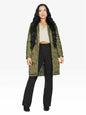 Quilted Down Jacket - Lightweight Hooded Coat | Femstylo