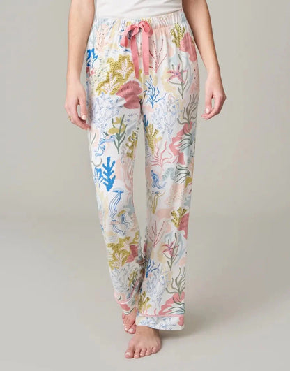 Pajama Pant - Seafoam Mermaids