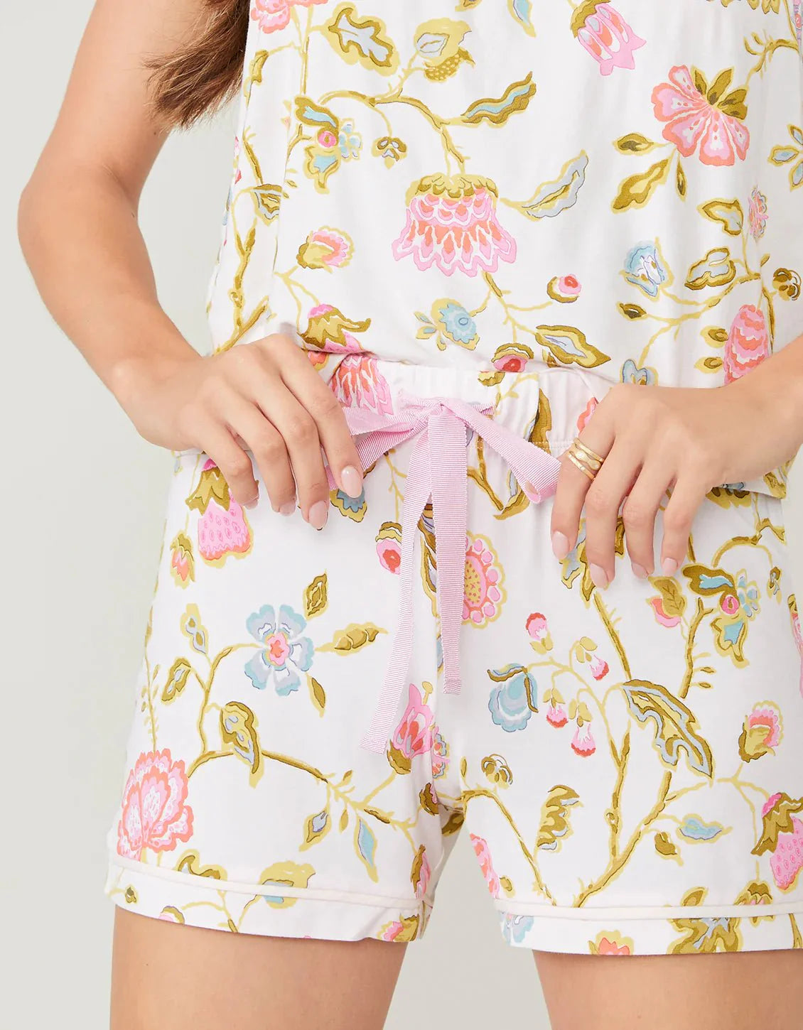 Pajama Short Jane Jacobean Cream