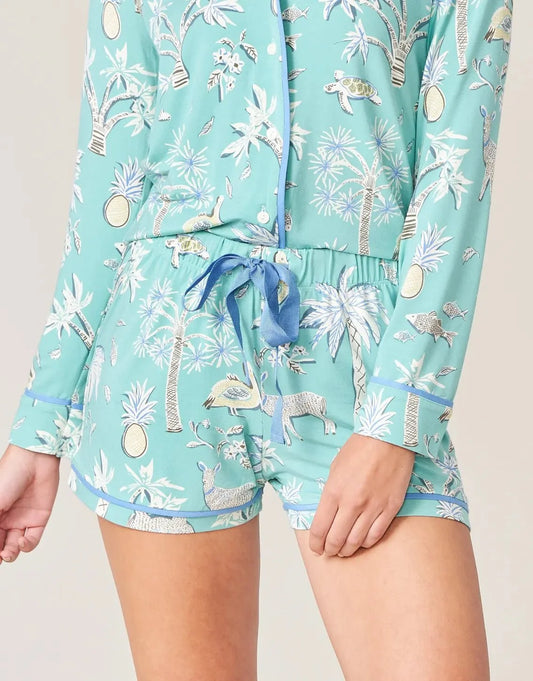Pajama Short - Lowcountry Fauna