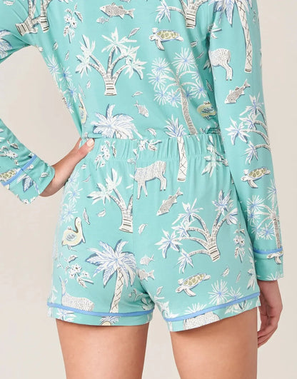 Pajama Short - Lowcountry Fauna