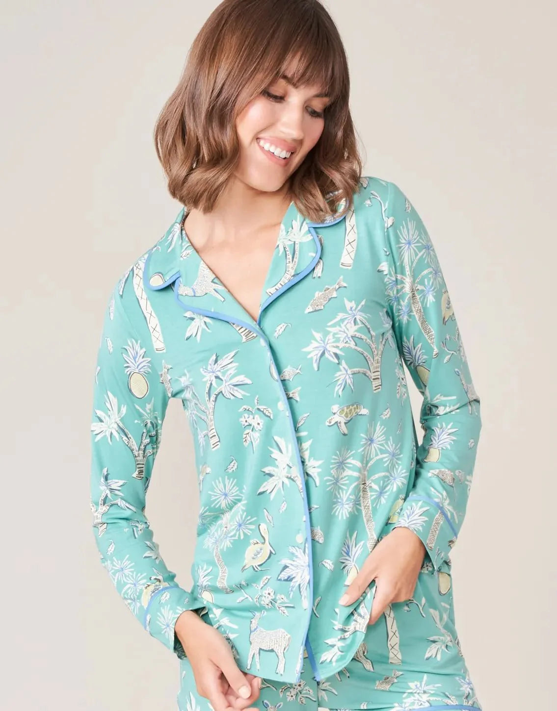 Pajama Top - Lowcountry Fauna
