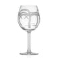 Palm Tree Etched Glassware