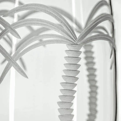 Palm Tree Etched Glassware