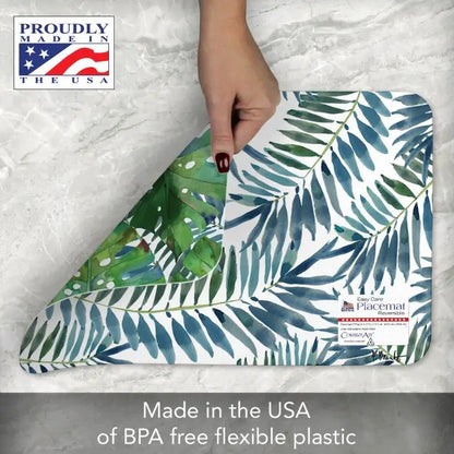 Palms Reversible Rectangular Plastic Placemat