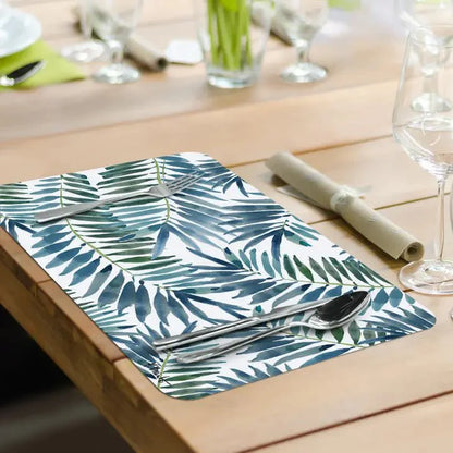 Palms Reversible Rectangular Plastic Placemat