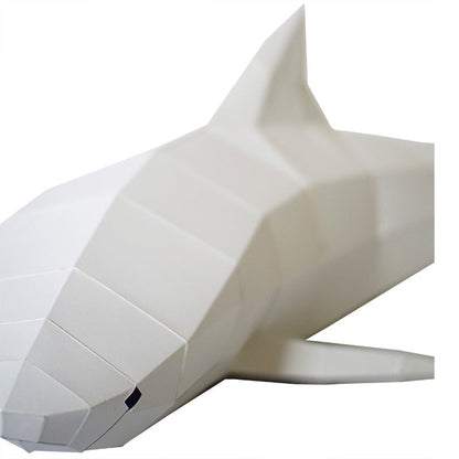 3D Shark Wall Art and Decor (DIY Papercraft)