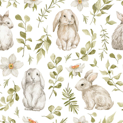 Happy Rabbits Wallpaper | Kitchen + Metal