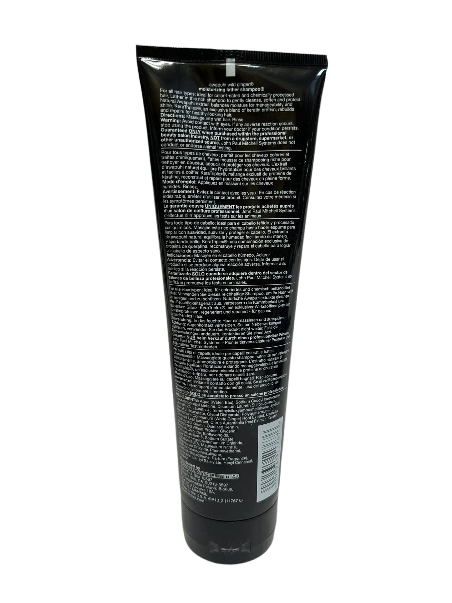 Paul Mitchell  Awapuhi Wild Ginger Moisture Lather Shampoo 8.5oz