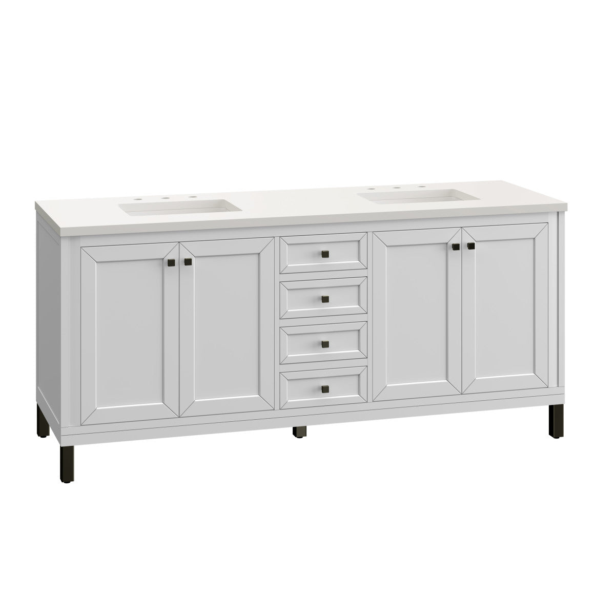 Chicago 72" Double Vanity Cabinet