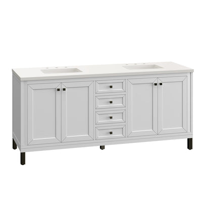 Chicago 72" Double Vanity Cabinet