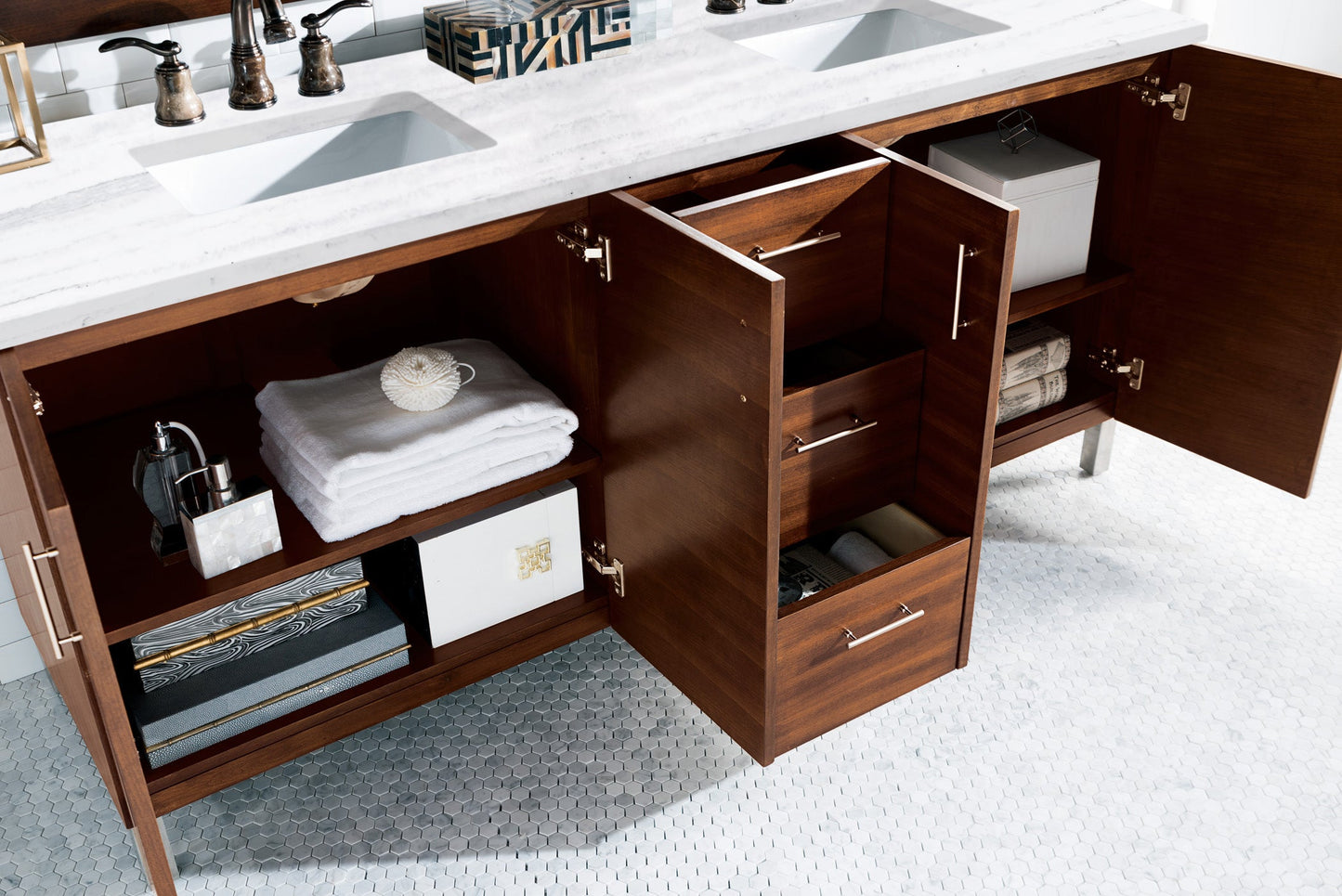 Metropolitan 72" Double Vanity Cabinet