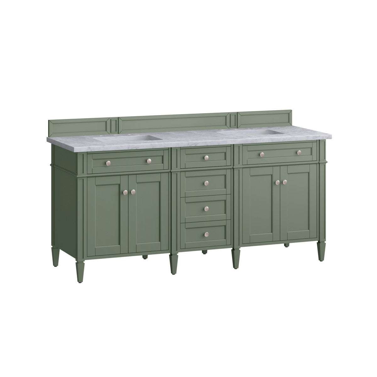 Brittany 72" Double Vanity Cabinet