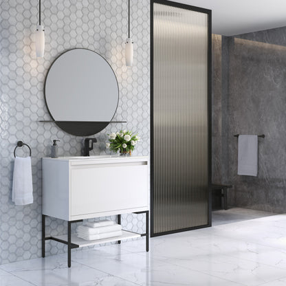 Mantova 35.4" Single Vanity Cabinet
