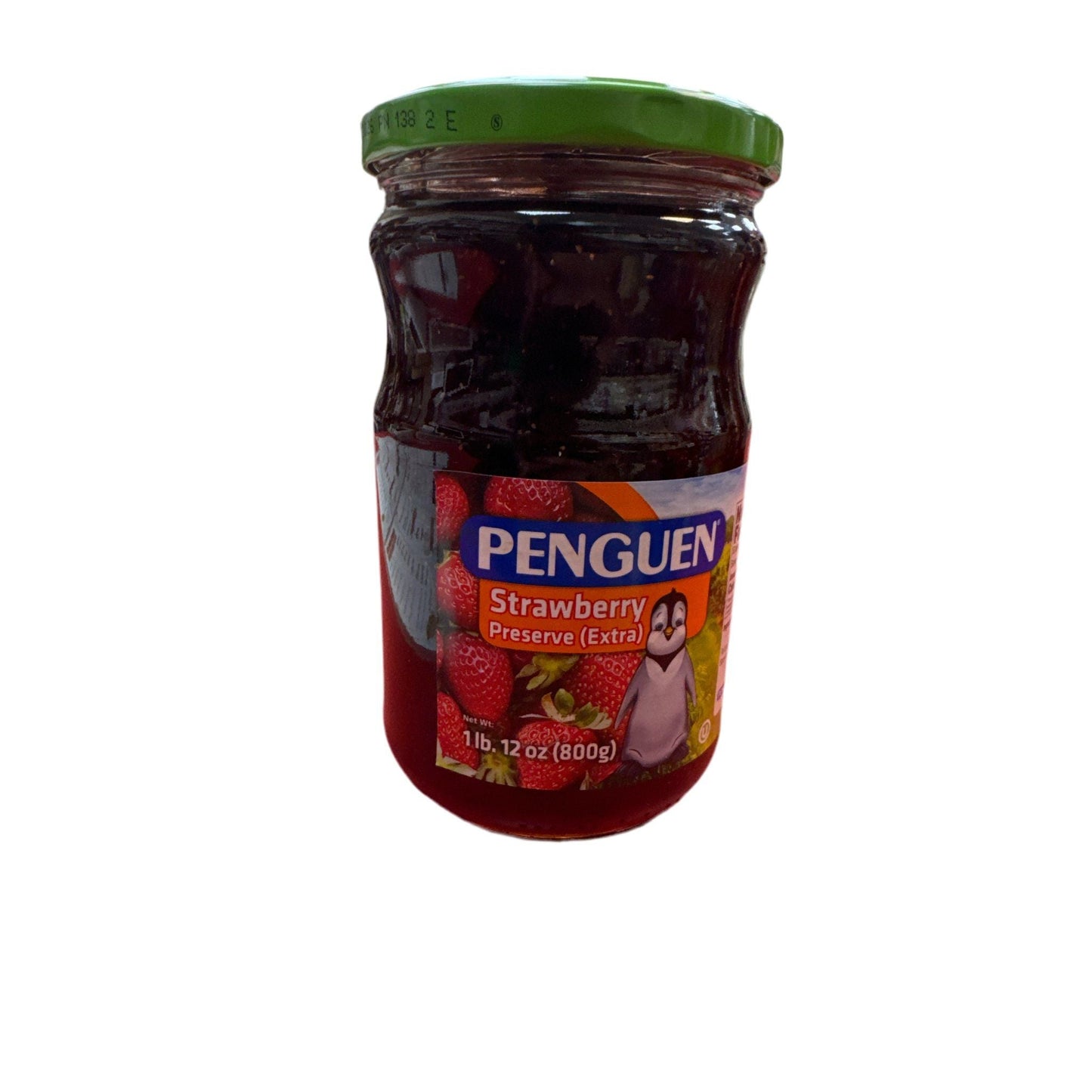 Penguin strawberry jam 800g