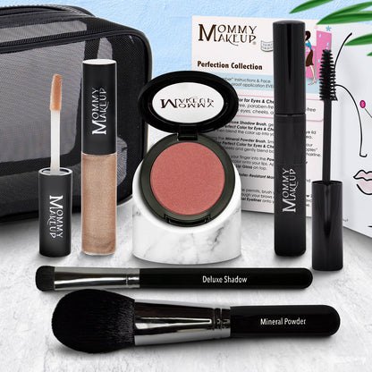 The Perfection Collection | Customizable, Talc-free, Silicone-free Makeup Set - Select Your Own Shades