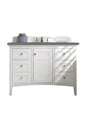 Palisades 48" Single Vanity Cabinet, Bright  White