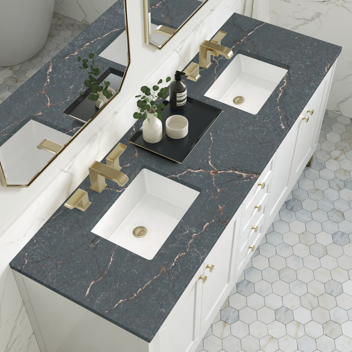 Chicago 72" Double Vanity Cabinet