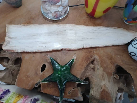 Petrified Wood Slice Charcuterie Cheese Board