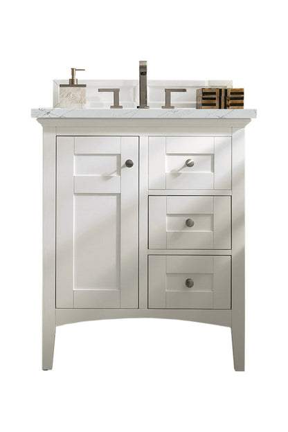 Palisades 30" Single Vanity Cabinet, Bright White