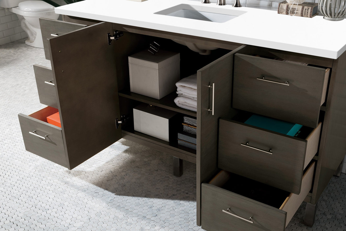 Metropolitan 60" Single Vanity Cabinet
