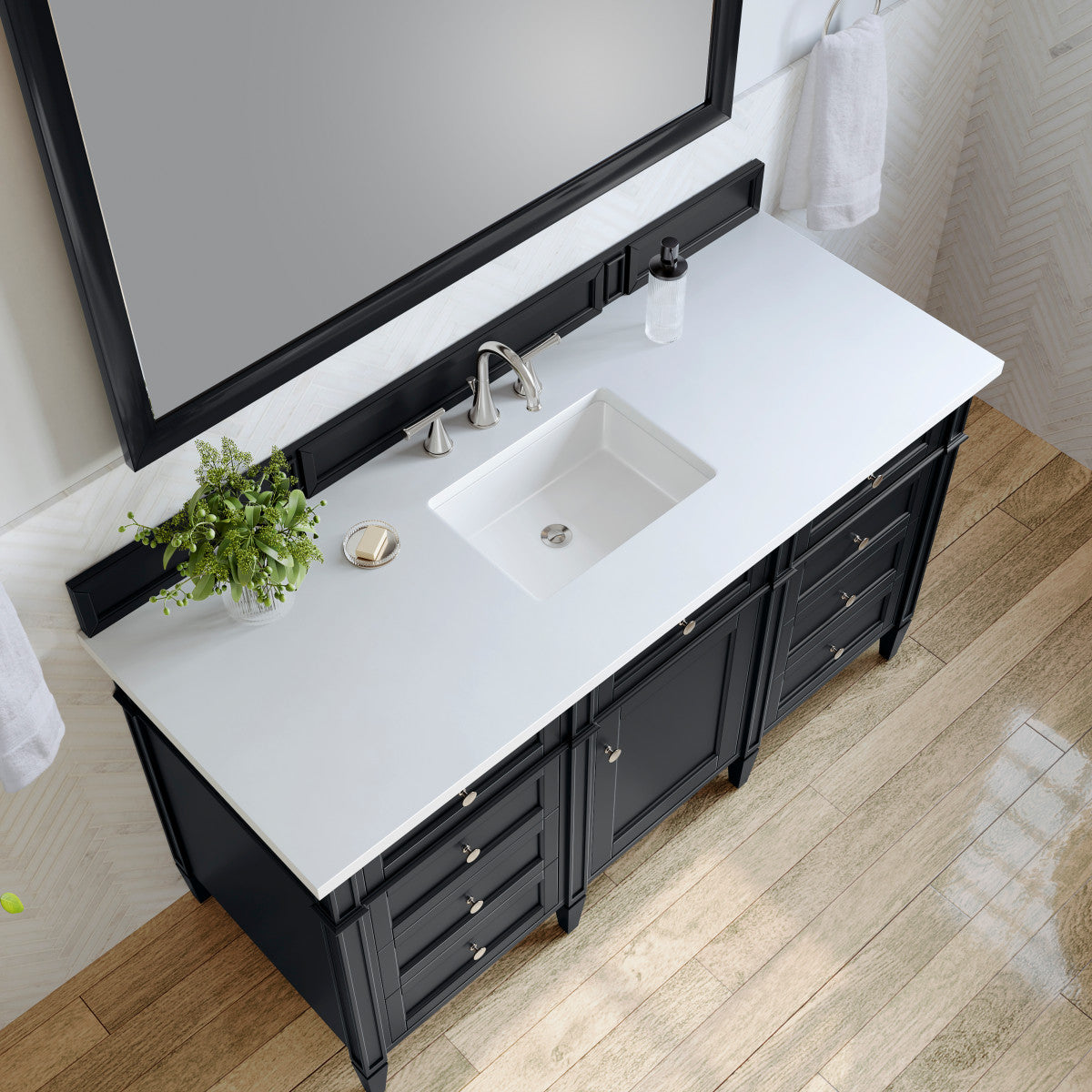 Brittany 60" Single Vanity Cabinet