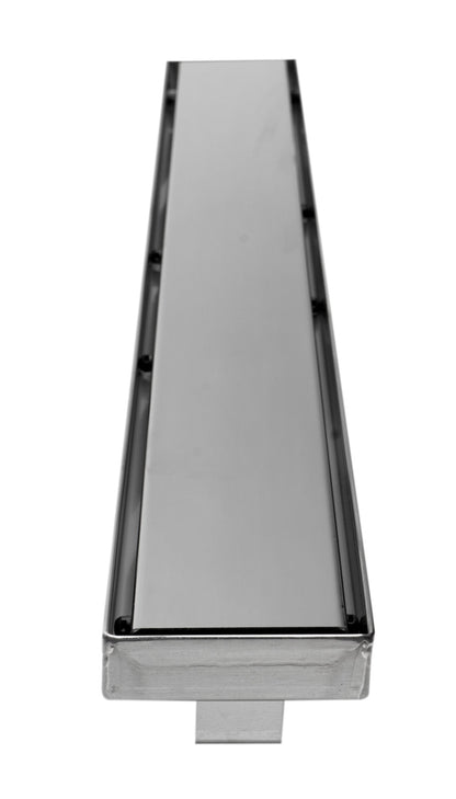 ALFI brand  ABLD32B-PSS 32" Modern Polished Stainless Steel Linear Shower Drain with Solid Cover