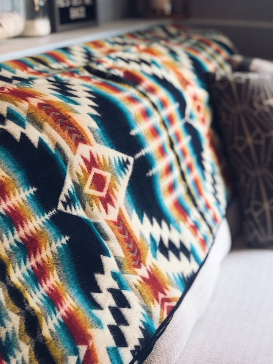 Secoya Blanket - Northern Lights | Kitchen + Metal