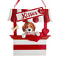 Dog Kisses - Kissing Booth Ornament -  Beagle