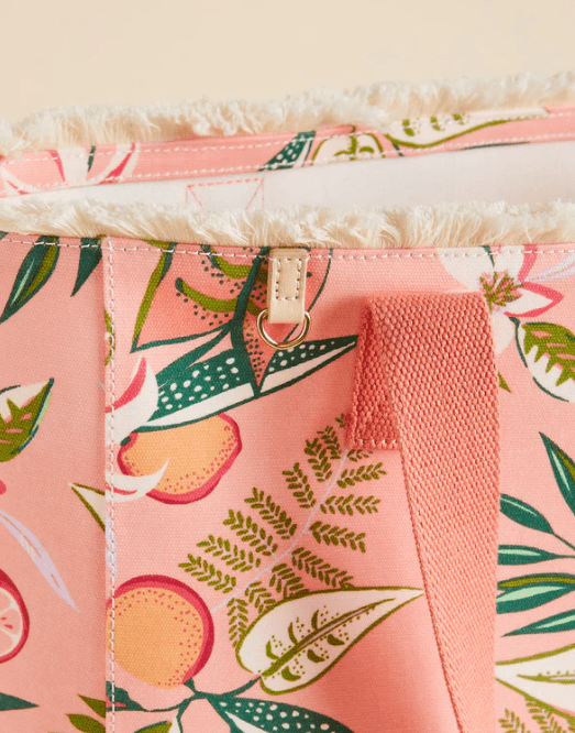Pink Lemonade Beach Tote