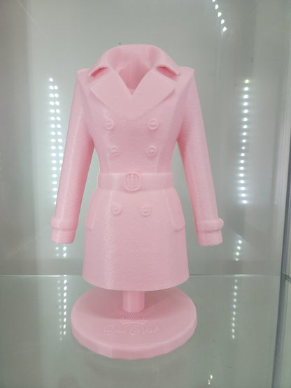 Pink Trench Coat Brush Holder – Glam Organizer