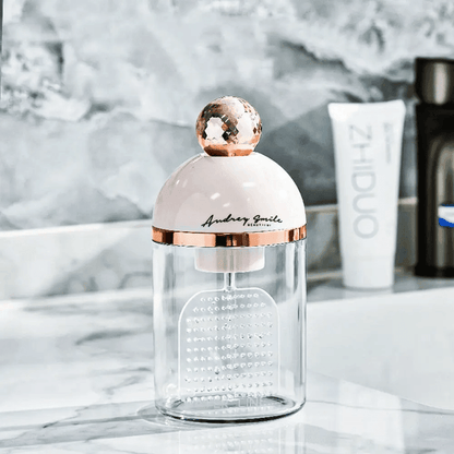 Automatic Foaming Face Cleanser Dispenser – Mini Electric Facial Foam Maker with Large Capacity for Bathroom or Vanity Use