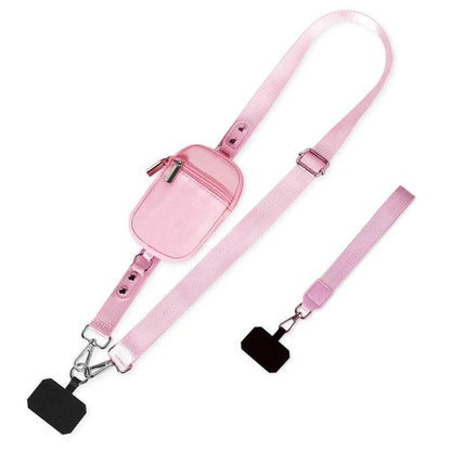 FlexiSecure Phone Wallet Strap – Adjust & Go with Confidence