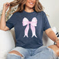 Pink Ribbon, Coquette, Cute, Adorable, Bow, Super Soft Tshirt, Valentine's Day