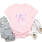 Pink Ribbon, Coquette, Cute, Adorable, Bow, Super Soft Tshirt, Valentine's Day