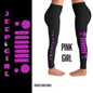 Jeeper Girl Black and with Pockets Colors, Reflective, or Glitter