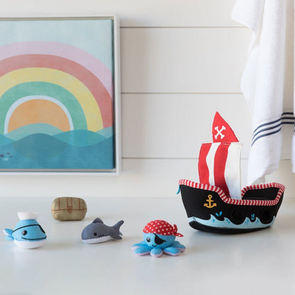Pirate Ship Floating Fill n Spill Bath Toy