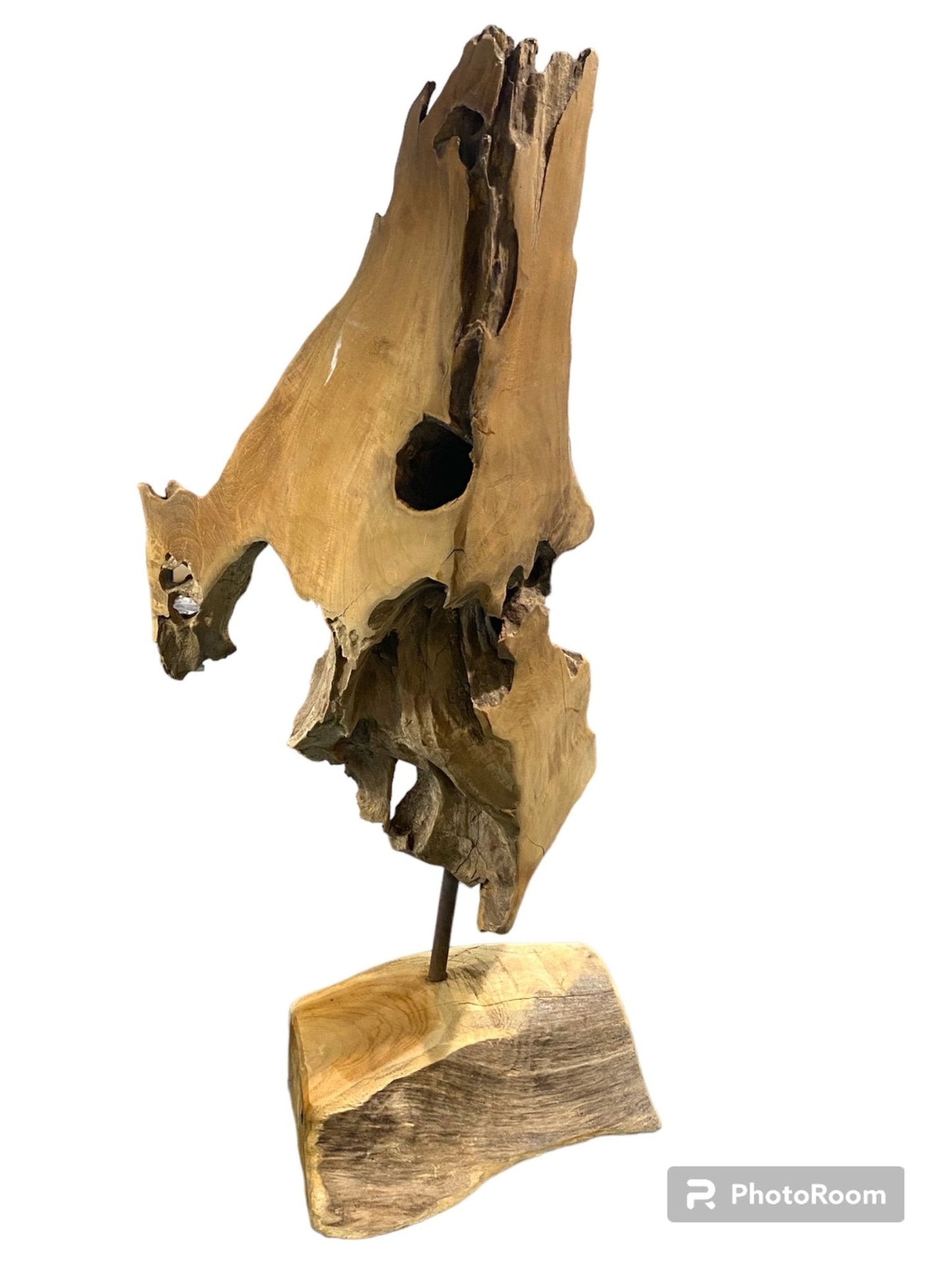 Pirate Wooden Sculpture- 16"