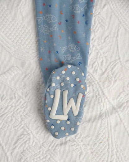 Pisces Bamboo Onesie