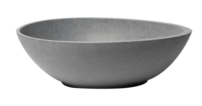 ALFI brand  ABCO21O 21" Solid Concrete Tear Drop Above Mount Vessel Sink