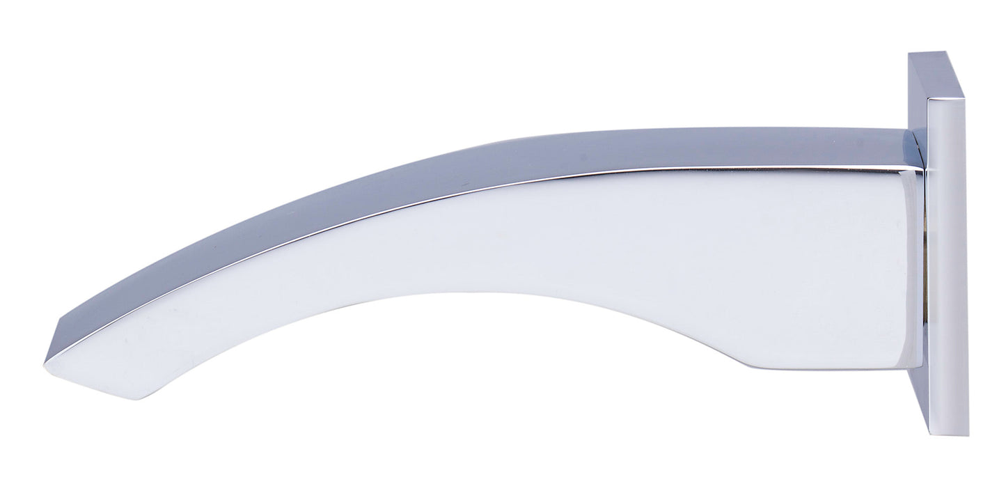 ALFI brand AB3301 Curved Wallmounted Tub Filler Bathroom Spout