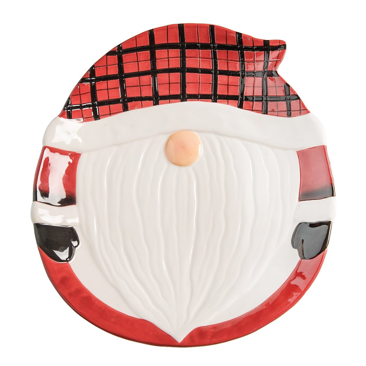 Plaid Gnome Platter