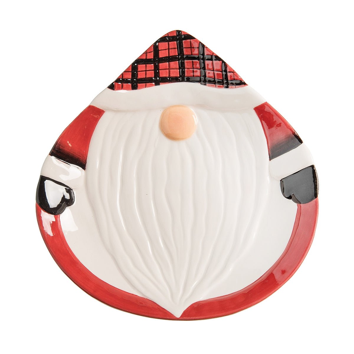Plaid Gnome Platter